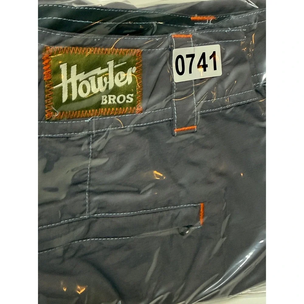 Howler Bros Horizon Hybrid Shorts Mens 38 Gray Nylon Fishing Board Shorts